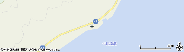 石川県七尾市能登島佐波町（ヨ）周辺の地図