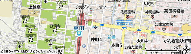 高田旅館組合周辺の地図