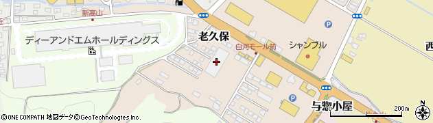 高田産商株式会社　白河営業本部周辺の地図