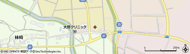 福島県いわき市四倉町中島（六重代）周辺の地図