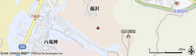 福島県白河市藤沢窪周辺の地図