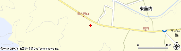 福島県白河市東蕪内（大久保）周辺の地図