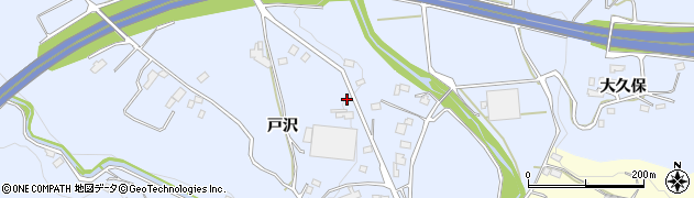 福島県いわき市四倉町駒込（戸沢）周辺の地図