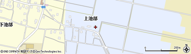 新潟県上越市上池部107周辺の地図