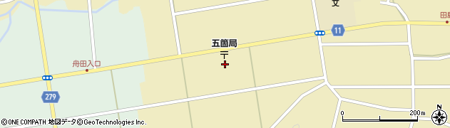 福島県白河市田島（舘ヶ崎）周辺の地図