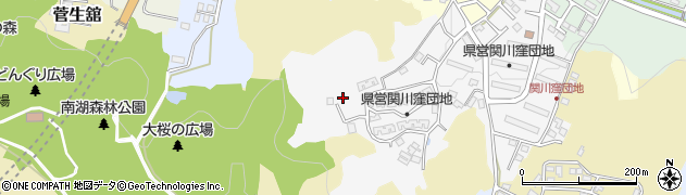 福島県白河市関川窪7周辺の地図