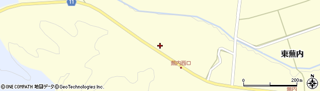 福島県白河市東蕪内（水神平）周辺の地図