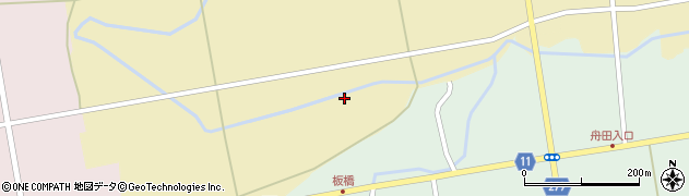 福島県白河市舟田（欠畑）周辺の地図