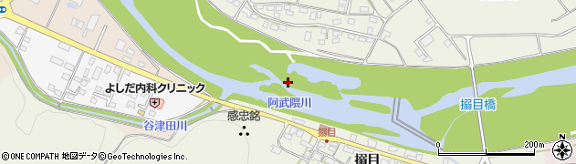 福島県白河市大（南中川原）周辺の地図