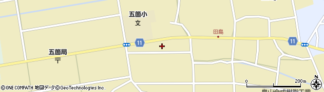 福島県白河市田島（香取）周辺の地図