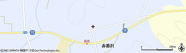 福島県白河市借宿（サゴメン）周辺の地図