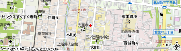 岸波紋章ネーム店周辺の地図
