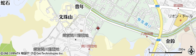 福島県白河市豊年112周辺の地図
