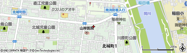 株式会社小島　北城工場周辺の地図