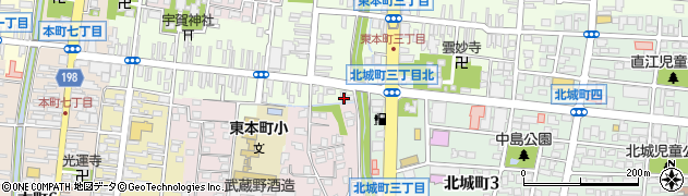 上越市建築組合南支部周辺の地図