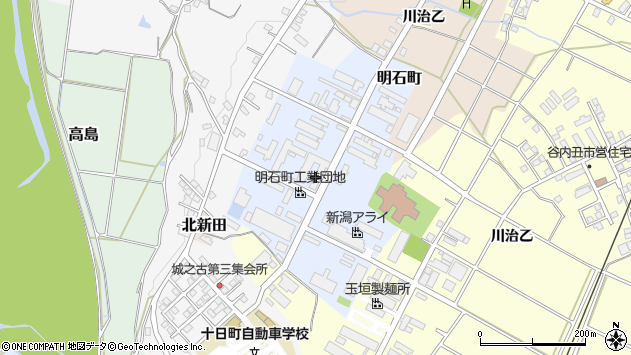 〒948-0046 新潟県十日町市明石町の地図
