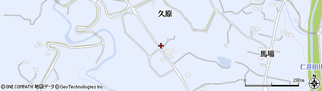 福島県いわき市四倉町駒込（久原）周辺の地図