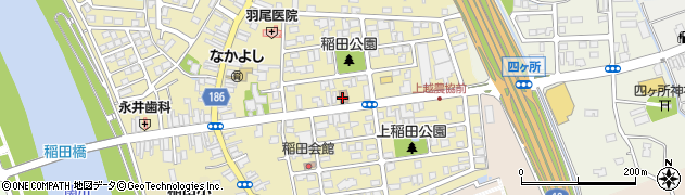 稲田郵便局 ＡＴＭ周辺の地図