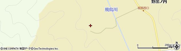 福島県石川町（石川郡）坂路（五百目）周辺の地図