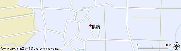 福島県白河市借宿（白旗）周辺の地図