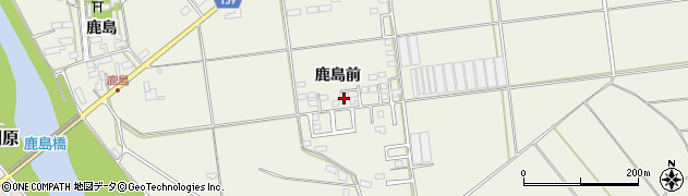 福島県白河市大（鹿島前）周辺の地図