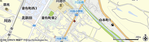 新潟県十日町市川治下町周辺の地図