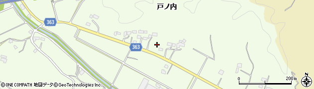 福島県いわき市四倉町玉山（戸ノ内）周辺の地図