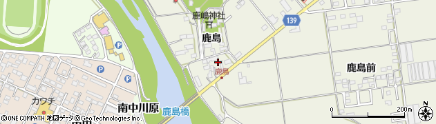福島県白河市大鹿島16周辺の地図