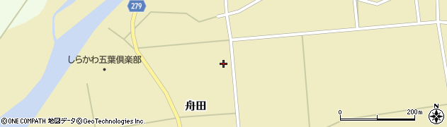福島県白河市舟田（桜田）周辺の地図