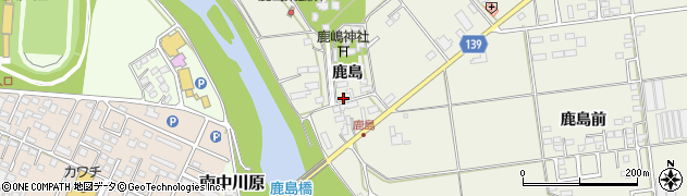 福島県白河市大鹿島15周辺の地図