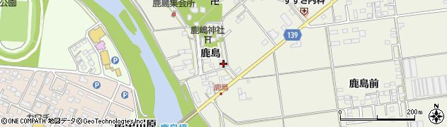 福島県白河市大鹿島13周辺の地図