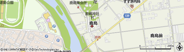 福島県白河市大鹿島11周辺の地図