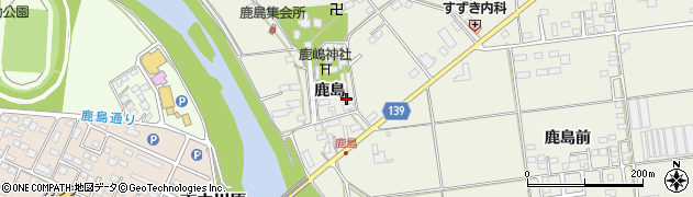 福島県白河市大鹿島10周辺の地図