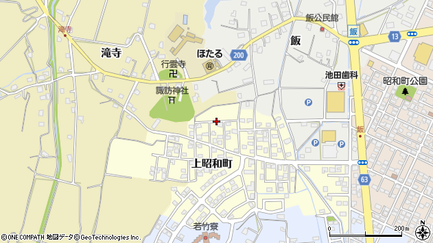 〒943-0894 新潟県上越市上昭和町の地図