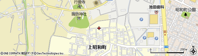 新潟県上越市上昭和町周辺の地図