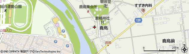 福島県白河市大鹿島32周辺の地図