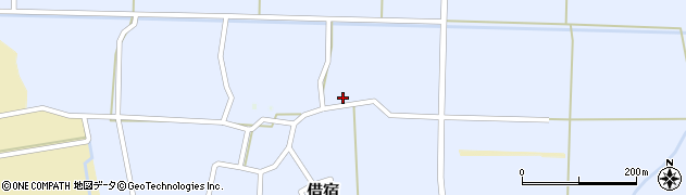 福島県白河市借宿梅田周辺の地図