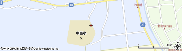 石川県七尾市中島町上町（チ）周辺の地図