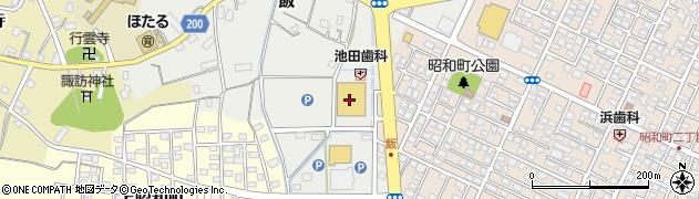 イチコスーパー高田西店周辺の地図