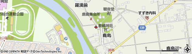 福島県白河市大鹿島33周辺の地図