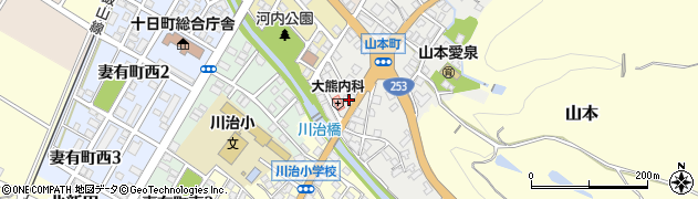 宮内畳店周辺の地図