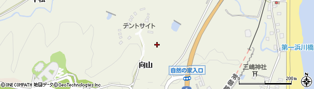 福島県いわき市久之浜町田之網（向山）周辺の地図