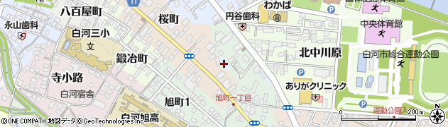 福島県白河市弥吉下周辺の地図