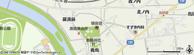 福島県白河市大鹿島2周辺の地図