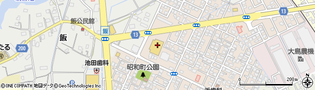 ニューワタナベ昭和町店周辺の地図