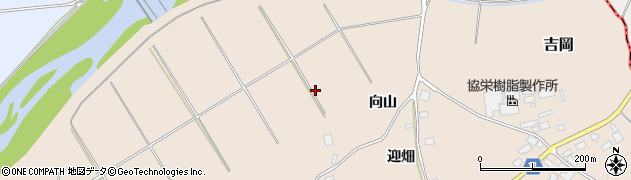福島県中島村（西白河郡）吉岡周辺の地図