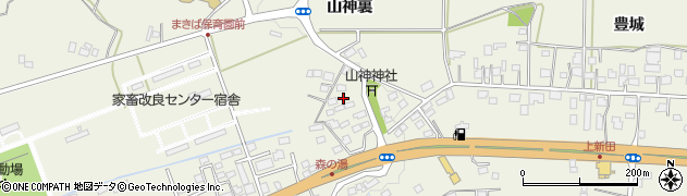 福島県西郷村（西白河郡）小田倉（立出）周辺の地図
