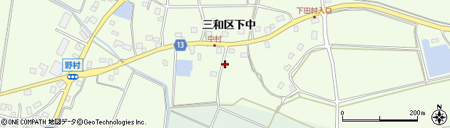 新潟県上越市三和区下中1895周辺の地図