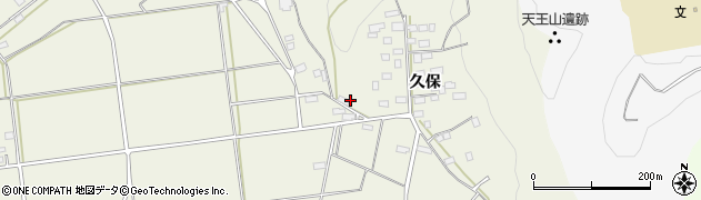 福島県白河市大（岩倉）周辺の地図
