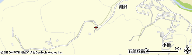 福島県いわき市小川町西小川（五郎兵衛釜）周辺の地図